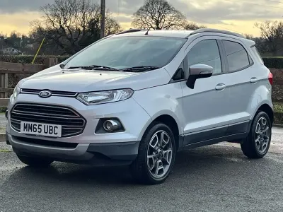 Used Ford Ecosport Titanium 125 HP (91 kW) 2015 Silver SUV