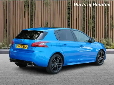 Used Peugeot 308 Premium 2021 Blue Hatchback