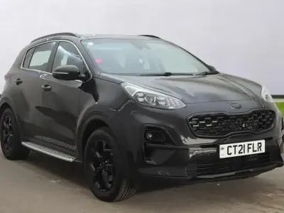 Used Kia Sportage 136 HP (100 kW) 2021 Black SUV