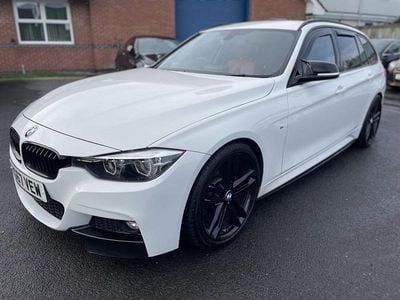White Used 2017 BMW 320 M Sport Estate | £10,895 (Fair price)
