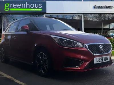 Used MG MG3 Exclusive 106 HP (77 kW) 2021 Red Hatchback