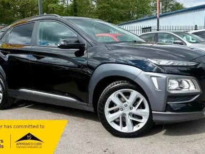 Gebraucht Hyundai Kona Premium 120 PS (88 kW) 2018 Schwarz SUV