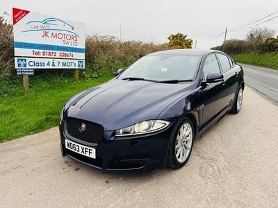Used Jaguar XF R-Sport 200 HP (147 kW) 2014 Blue Sedan