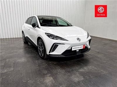 New MG MG4 EV Trophy 180 kW (245 HP) 2025 White Hatchback