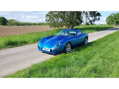 Used TVR Tuscan 380 HP (279 kW) 2005 Blue Cabriolet