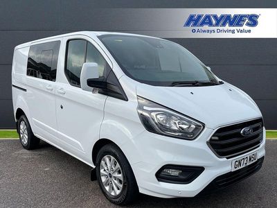 Used Ford Transit Custom Limited 130 HP (95 kW) 2023 White Van