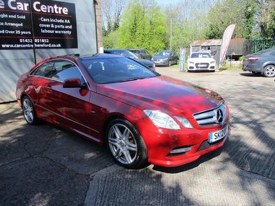 Usado Mercedes E250 204 HP (150 kW) 2012 Vermelho Coupé