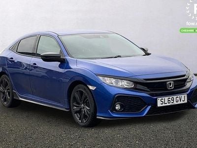 Used Honda Civic Sport 126 HP (92 kW) 2019 Blue Hatchback