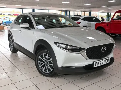 Käytetty Mazda CX-30 Prime-Line 140 HP (102 kW) 2025 Valkoinen Katumaasturi