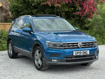 Używany VW Tiguan SEL 190 KM (139 kW) 2019 Niebieski SUV