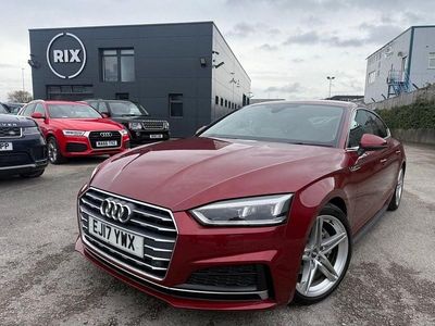 Used Audi A5 Sportback S-Line 190 HP (139 kW) 2017 Red Hatchback