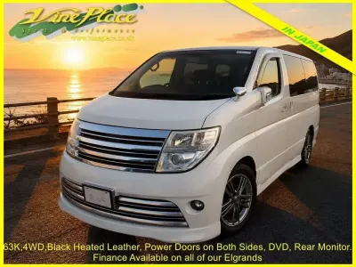 Used Nissan Elgrand 2007 White MPV