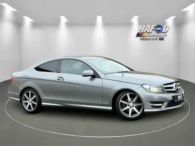Used Mercedes C180 AMG 156 HP (114 kW) 2012 Silver Coupe