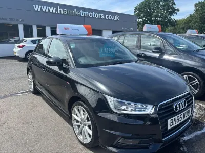 Used Audi A1 Sportback S-Line 2015 Black Hatchback