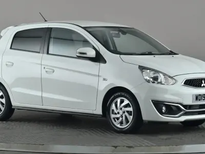 Usado Mitsubishi Mirage 80 HP (58 kW) 2019 Branco Citadino