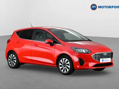 Usado Ford Fiesta Titanium 2024 Vermelho Citadino