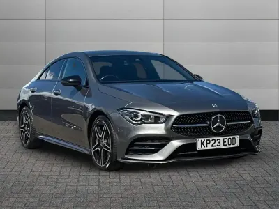 Used Mercedes CLA200 AMG Line Premium 161 HP (118 kW) 2023 Grey Coupe