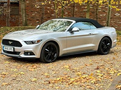 Silver Used 2016 Ford Mustang Convertible Cabriolet | £19,995 (Fair price)