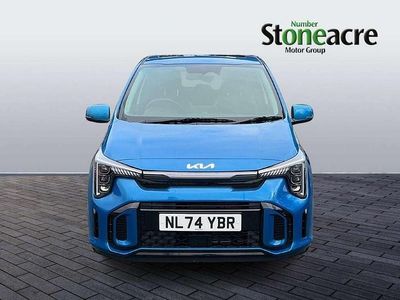 Used Kia Picanto GT-Line S 79 HP (58 kW) 2024 Blue Hatchback