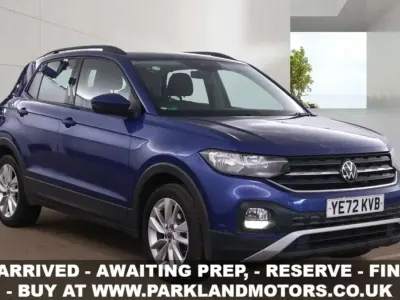 Usado VW T-Cross SE 2022 Azul SUV
