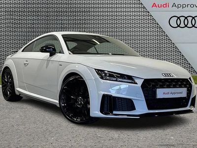 Used Audi TT Black Edition 241 HP (177 kW) 2021 White Coupe