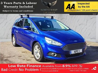 Used Ford S-MAX Titanium 180 HP (132 kW) 2015 Blue MPV