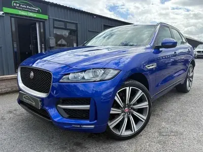 Used Jaguar F-Pace R-Sport 180 HP (132 kW) 2018 Blue SUV