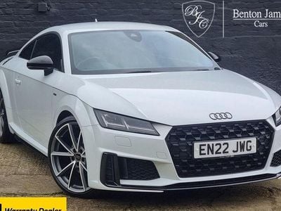 Used Audi TT Black Edition 197 HP (144 kW) 2022 White Coupe
