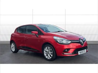 Used Renault Clio Dynamique 73 HP (53 kW) 2018 Red Hatchback