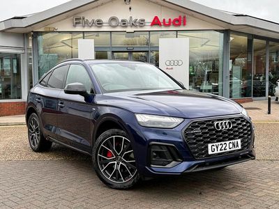 Blue Used 2022 Audi Q5 Sportback Comfort SUV | £35,690 (Fair price)