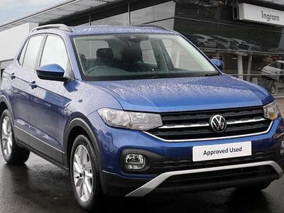 Used VW T-Cross SE 110 HP (80 kW) 2022 Blue SUV