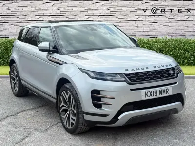 Used Land Rover Range Rover evoque HSE Dynamic 240 HP (176 kW) 2019 Silver SUV