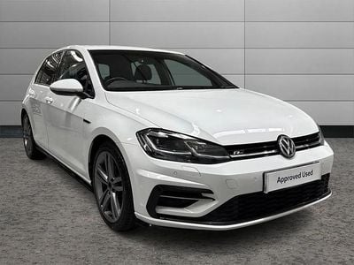 Second-hand VW Golf VIII R-line Edition 147 CP (108 kW) 2020 Alb Hatchback