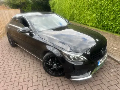 Used Mercedes C220 2016 Black Sedan