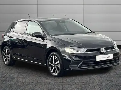 Used VW Polo Match 95 HP (69 kW) 2025 Black Hatchback