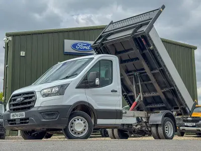 Usado Ford Transit Select 131 CV (96 kW) 2024 Blanco Descapotable