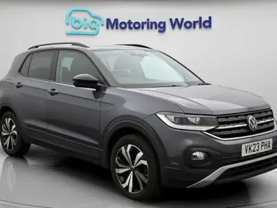 Used VW T-Cross Black Edition 110 HP (80 kW) 2023 Grey SUV