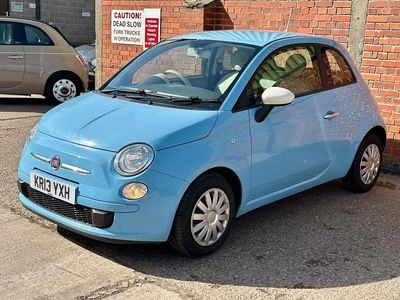 Used Fiat 500 S 69 HP (50 kW) 2013 Blue Hatchback