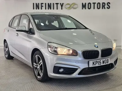Used BMW 218 Sport Line 2015 Silver MPV