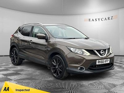 Bronze Used 2016 Nissan Qashqai Tekna SUV | £10,995 (Fair price)