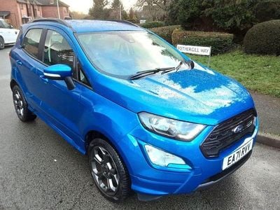 Blue Used 2021 Ford Ecosport ST-Line SUV | £12,500 (Fair price)