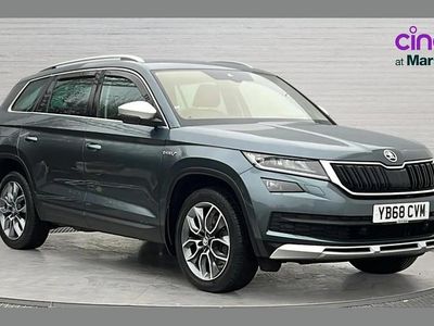 Grey Used 2018 Skoda Kodiaq Scout 4x4 SUV | £22,600 (Fair price)