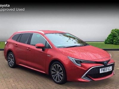 Scarlet flare Used 2019 Toyota Corolla Estate | £15,790 (Fair price)