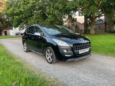 Used Peugeot 3008 112 HP (82 kW) 2009 Black Estate
