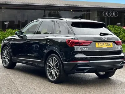 Used Audi Q3 Advanced 150 HP (110 kW) 2019 Black SUV