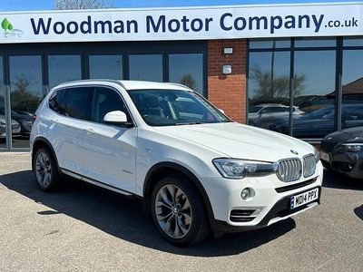 Begagnad BMW X3 xLine 258 HK (189 kW) 2014 Vit SUV