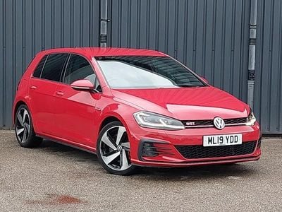 Used VW Golf VII GTI 245 HP (180 kW) 2019 Red Hatchback