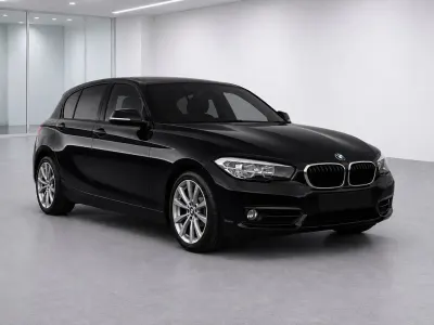Used BMW 118 Sport Line 136 HP (100 kW) 2018 Black Hatchback
