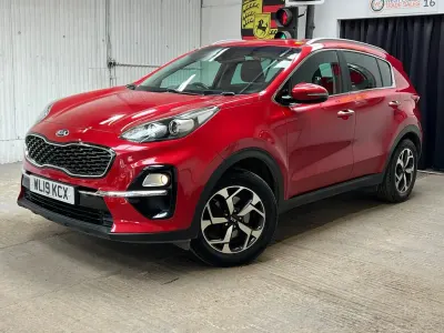 Second-hand Kia Sportage 177 CP (130 kW) 2019 Roșu SUV