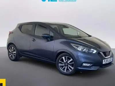 Used Nissan Micra N-Connecta 90 HP (66 kW) 2019 Grey Hatchback